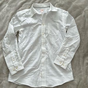 White button down